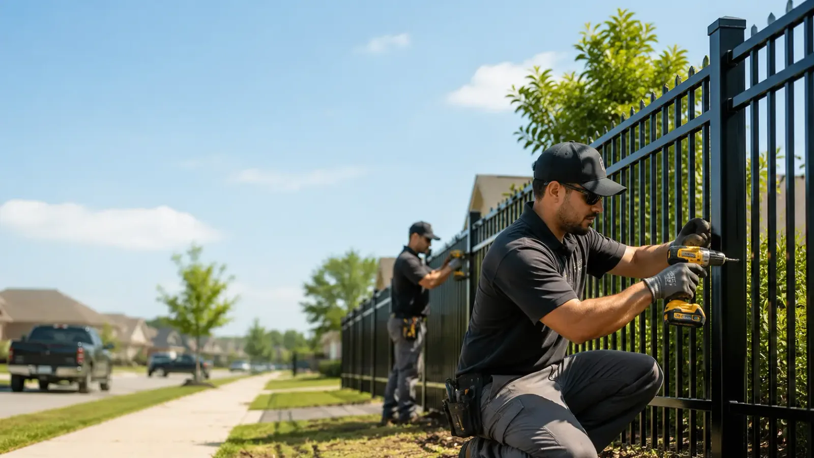 Metal Fence Installation in Shawnee On Delaware, PA